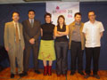 Jurado y premiados del concurso de animacin