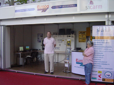 Stand de Grupo Europa Telecomunicaciones